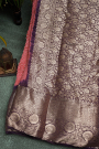Bandhani Silk Pink Saree