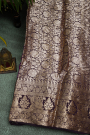 Bandhani Silk Purple Saree