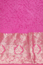 Bandhani Silk Pink Saree