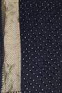 Bandhani Silk Wine Saree