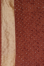 Bandhani Silk Mustard Saree