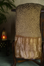 Bandhani Silk Beige Saree