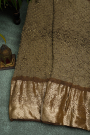 Bandhani Silk Beige Saree