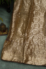 Bandhani Silk Beige Saree