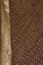 Bandhani Silk Beige Saree