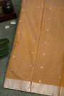 Chanderi Sico Brown Saree
