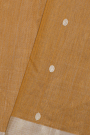 Chanderi Sico Brown Saree