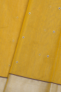 Chanderi Sico Yellow Saree