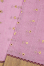 Chanderi Sico Lilac Saree