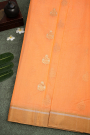 Chanderi Sico Peach Saree