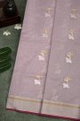 Chanderi Silk Lavender Saree
