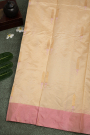 Chanderi Silk Cream Saree