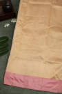 Chanderi Silk Cream Saree