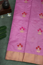 Chanderi Silk Lilac Saree