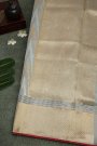 Chanderi Silk Grey Saree