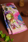 Matka Silk Multicolour Saree
