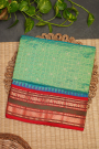 Narayanpet Silk Sea Green Saree