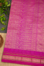 Narayanpet Silk Peacock Blue Saree