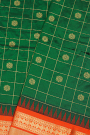 Narayanpet Silk Bottle Green Saree