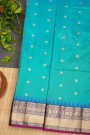 Narayanpet Silk Sky Blue Saree