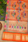 Narayanpet Silk Parrot Green Saree