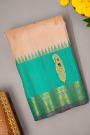 Gadwal Silk Cream Saree