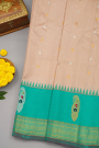 Gadwal Silk Cream Saree