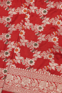 Banarasi Silk Red Saree