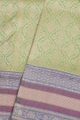 Banarasi Silk Light Green Saree