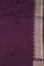 Banarasi Silk Wine Saree