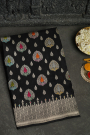Banarasi Silk Black Saree