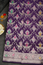 Banarasi Silk Violet Saree