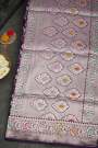 Banarasi Silk Violet Saree