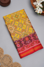 Patola Weaving Silk Mustard Saree