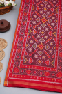 Patola Weaving Silk Multicolour Saree