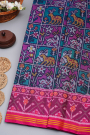 Patola Weaving Silk Multicolour Saree