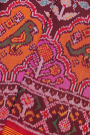 Patola Weaving Silk Multicolour Saree