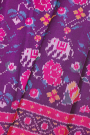 Patola Weaving Silk Purple Saree