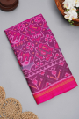 Patola Weaving Silk Multicolour Saree