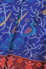 Patola Weaving Silk Blue Saree