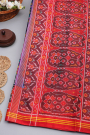 Patola Weaving Silk Blue Saree