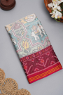 Patola Weaving Silk Multicolour Saree