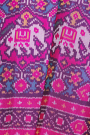 Patola Weaving Silk Multicolour Saree