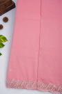 Designer Shimmer Georgette Pink Saree