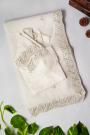 Designer Silk Off White Saree