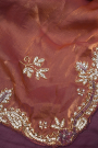Designer Satin Organza Dual Colour Saree