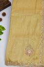 Designer Tissue Cream Saree