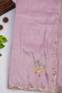 Designer Tissue Lilac Saree