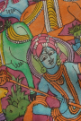 Srikalahasti Silk Magenta Saree
