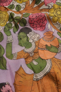 Srikalahasti Silk Lavender Saree